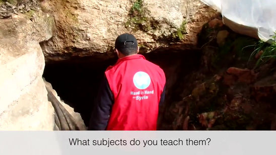 ShelterBox Cave Learning Syria